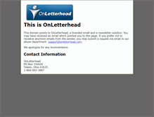 Tablet Screenshot of onmarketer-257.com